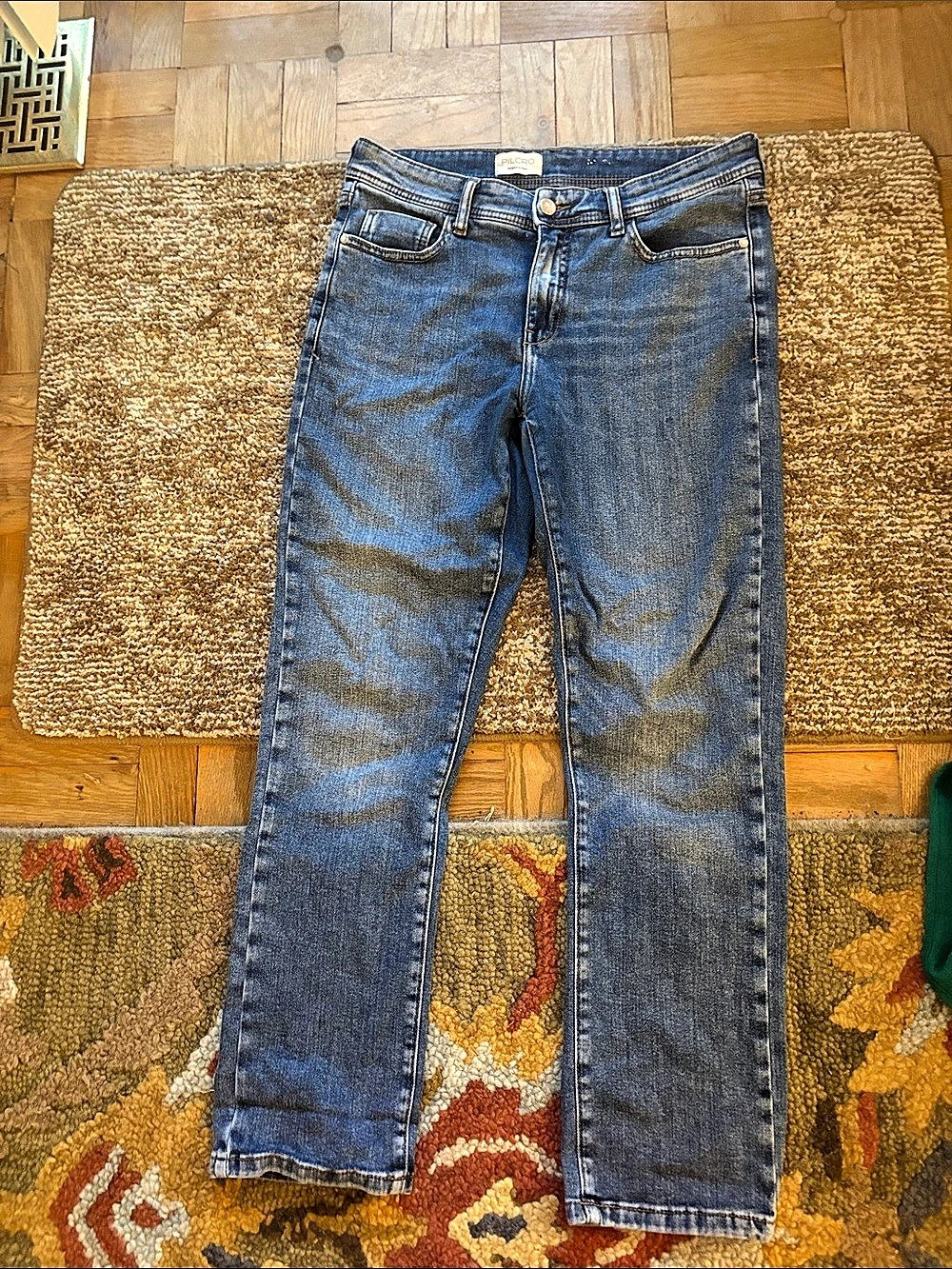 PILCRO Straight Leg Jeans in Blue
